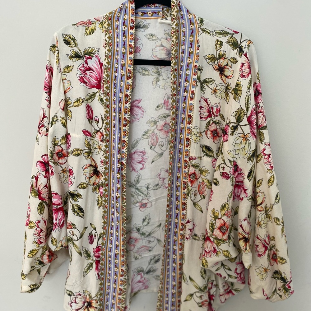 Cardigan/kimono from Anthropologie - great for spring!